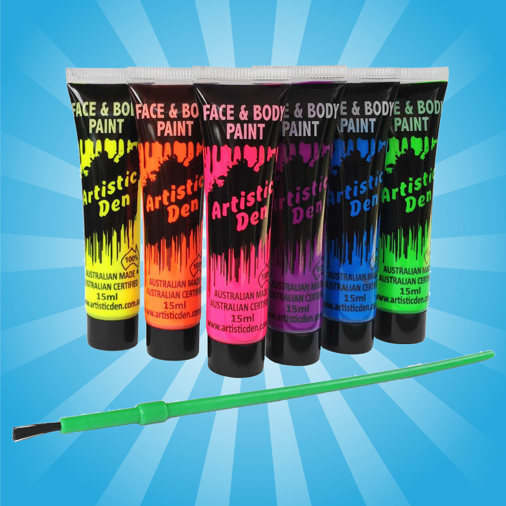 Glow In The Dark Face Paint