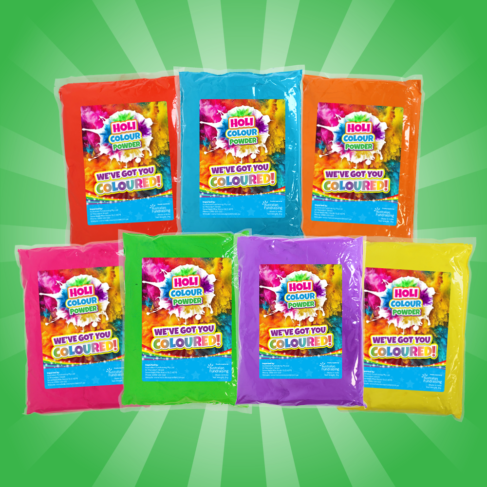 Colour Powder 14kg Bulk Pack (Assorted Colours)