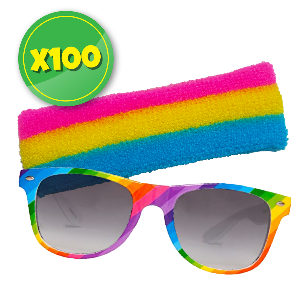 100 Colour Fun Run Race Kits