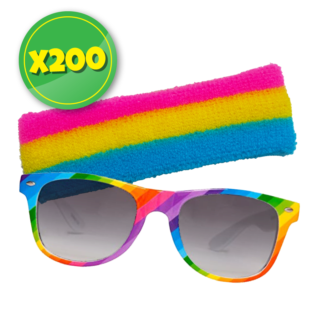 200 Colour Fun Run Race Kits