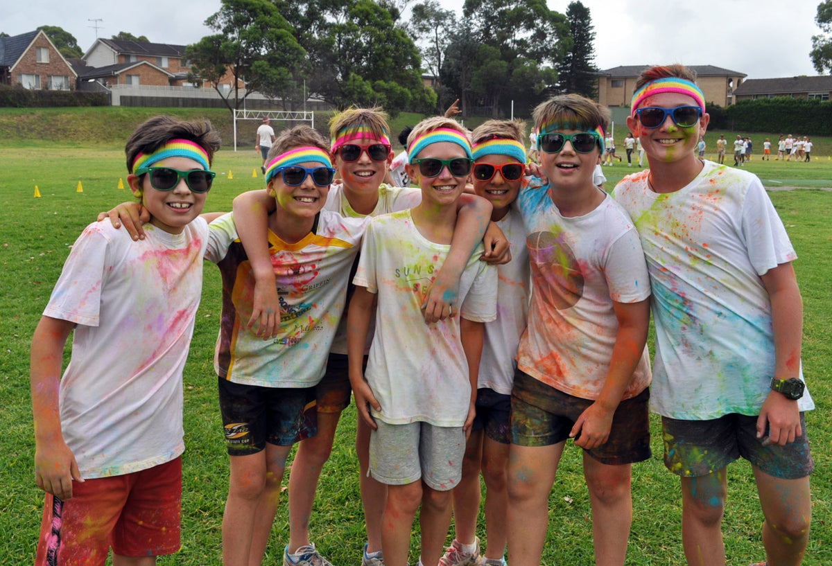 Best Colour Fun Run Obstacles for Schools and Events - Holi Colour Powder
