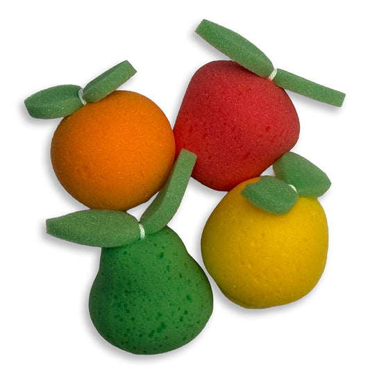 Foam Fruit Sponges (4 Pack)