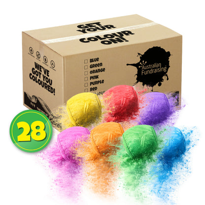 Colour Powder Ball Packs