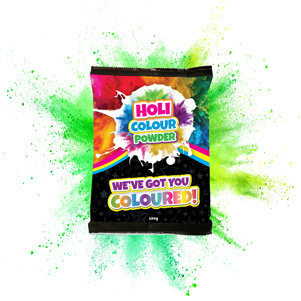 Colour Powder 100g Paper Bags - No Plastic