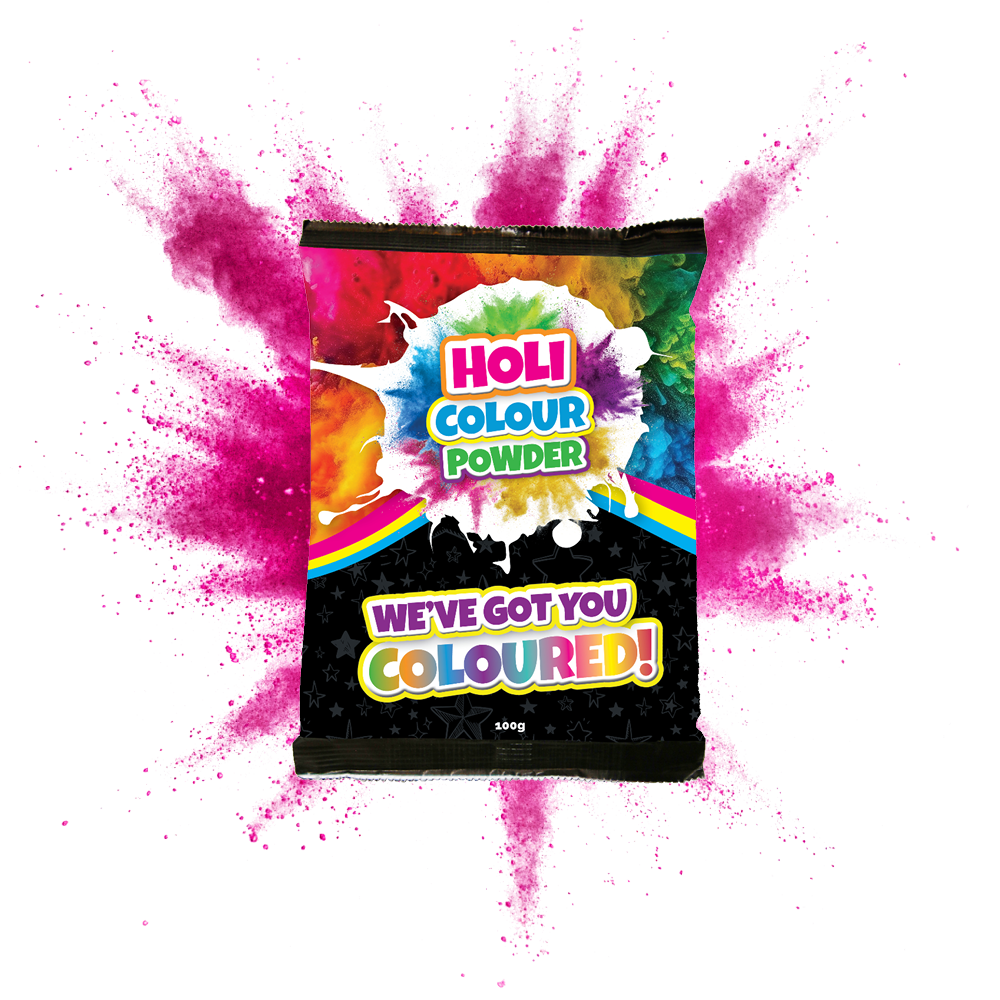 Colour Powder 100g Paper Bags - No Plastic
