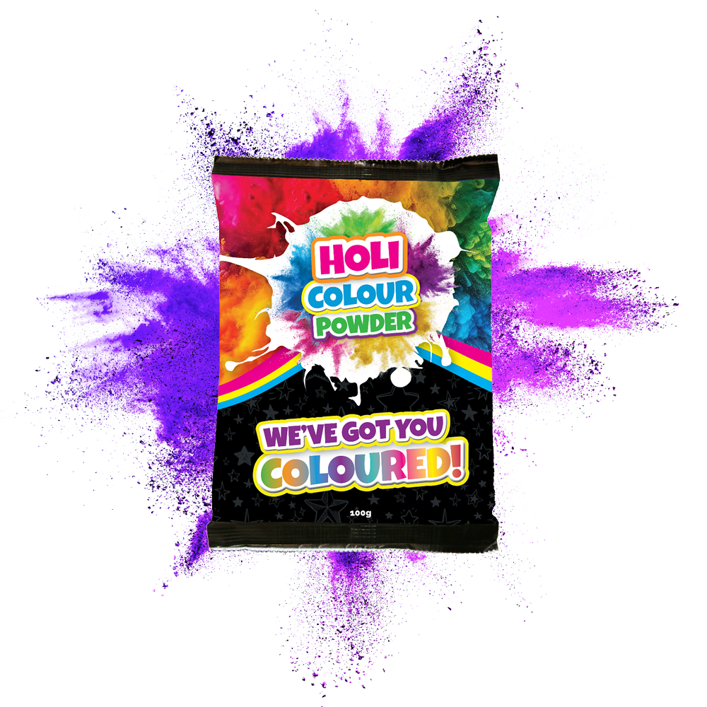 Colour Powder 100g Paper Bags - No Plastic