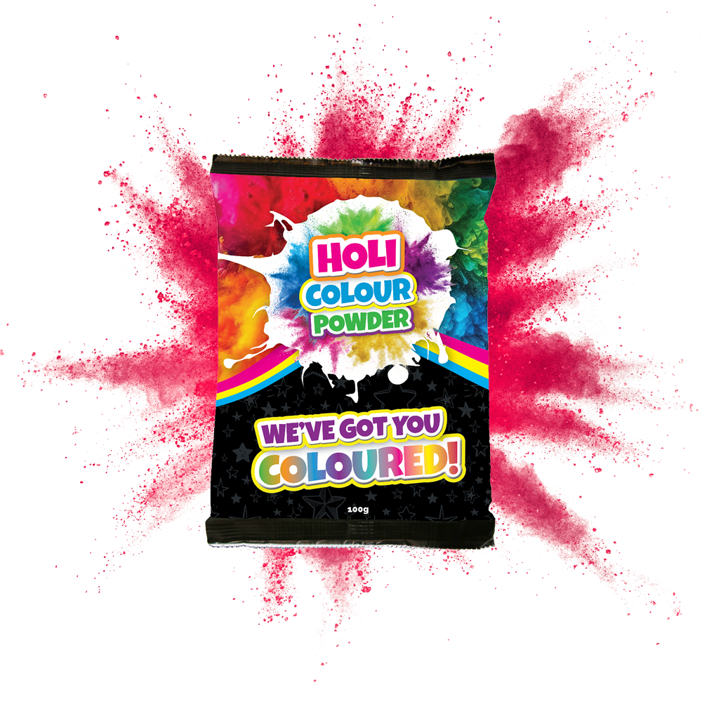 Colour Powder 100g Paper Bags - No Plastic
