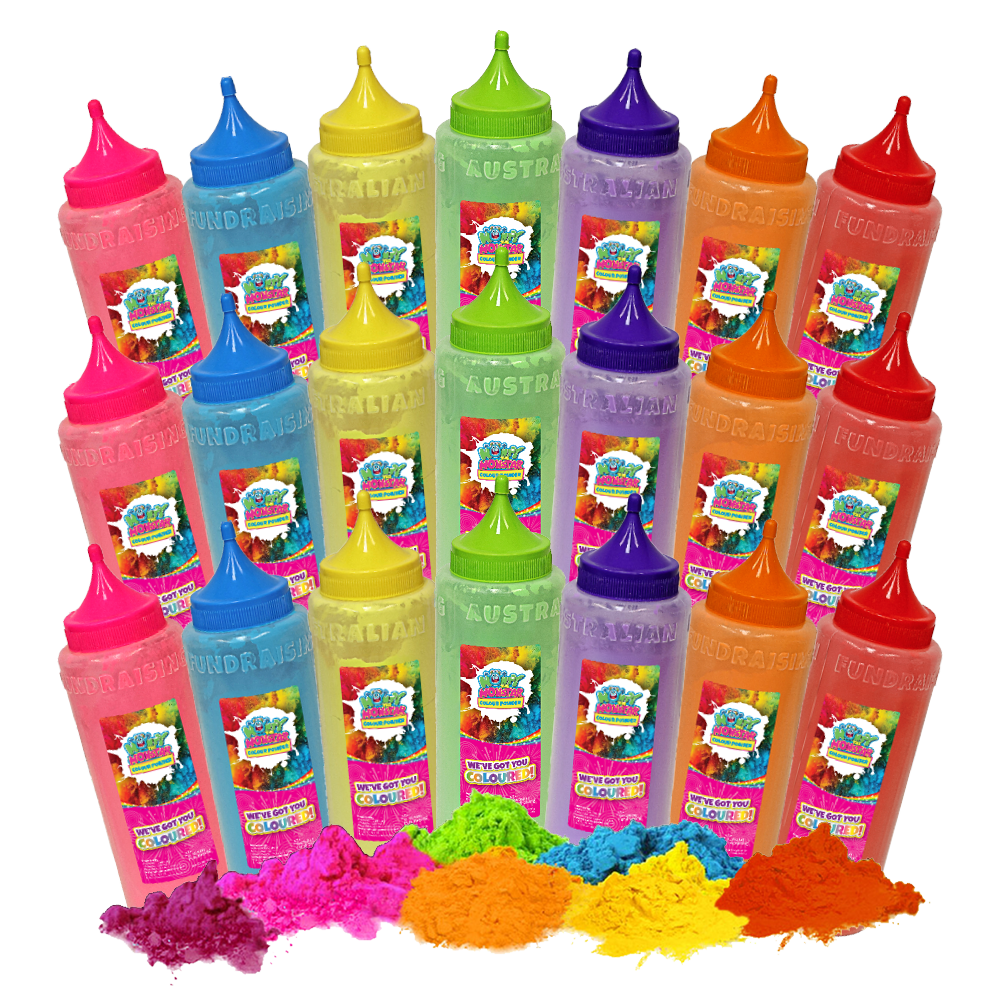 10.5kg Colour Powder Bottle Pack 21 x 500g