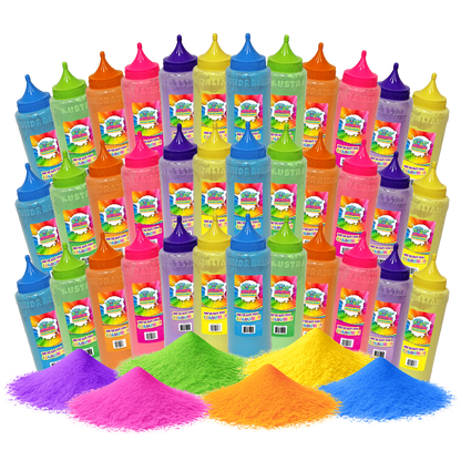18kg colour powder bottle pack 36 x 500G