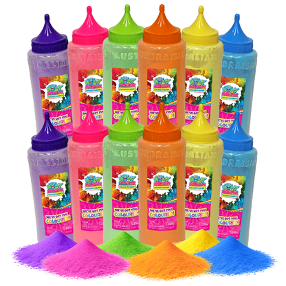 6kg Colour Powder Bottle Pack 12 x 500g