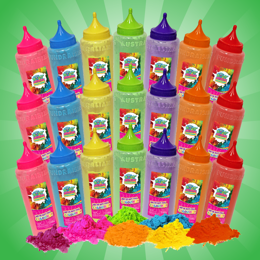 10.5kg Colour Powder Bottle Pack 21 x 500g