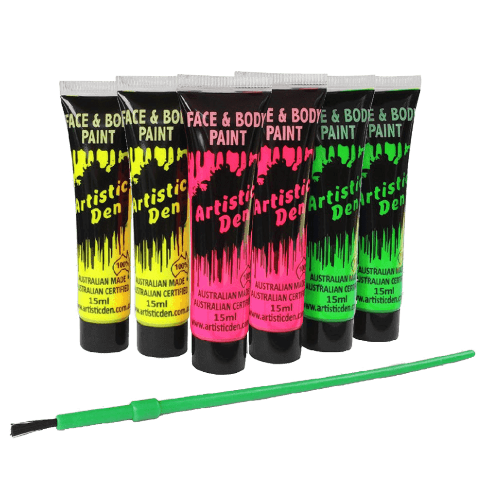 Glow In The Dark Face Paint