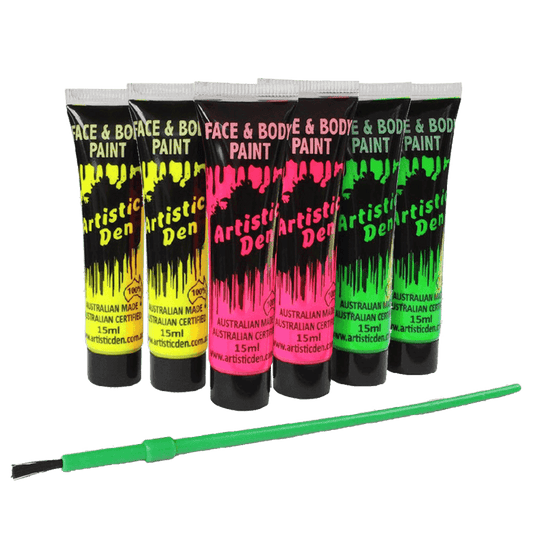 Glow In The Dark Face Paint