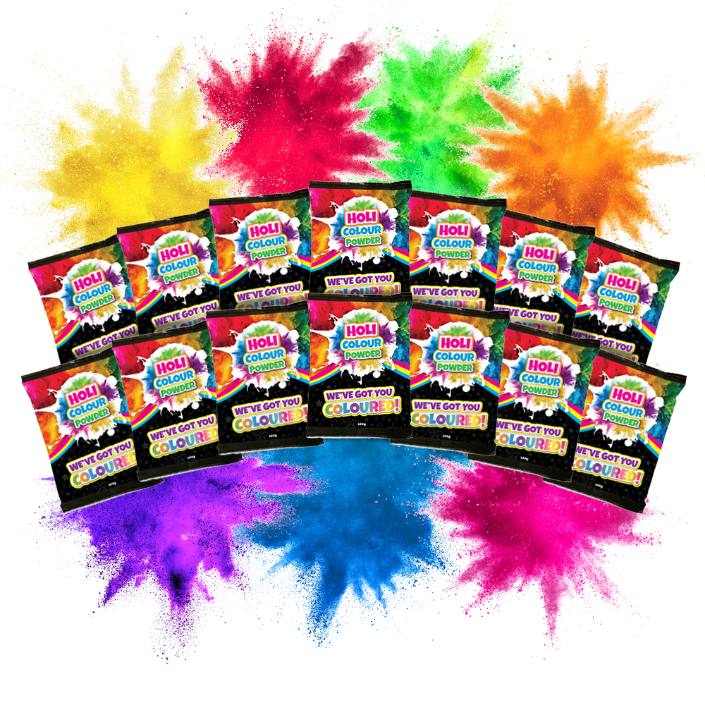 Colour Powder 100g Paper Bags - No Plastic