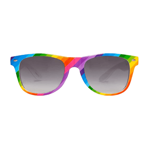 Rainbow UV400 sunglasses