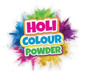 Holi Colour Powder Logo